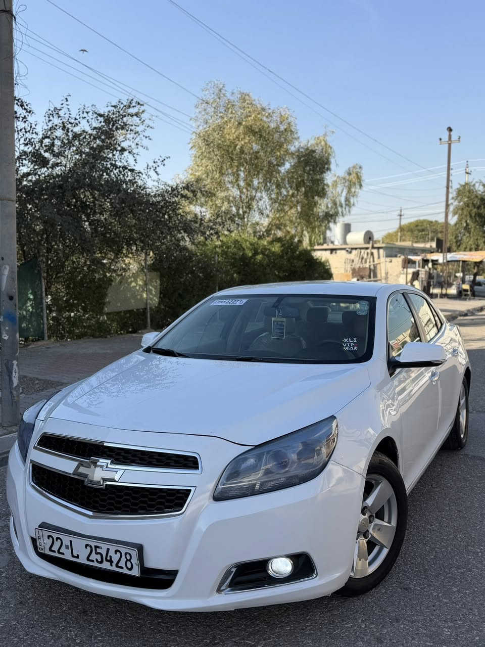 بسم الله الرحمن الرحيم ماشاءالله
ارخص ماليبو هذا شكل ممكن تشوف هو هذا بسعر 88  ورقه 
للبيع ماليبو خليجي موديل. (2013  )شكل مقدس 
موصفات  (LT) معروفه  مفوله
حجم محرك. 4 سلندر   (2400)
تبريد قطعتين 
اندبريك بصمه 
شاشه او قاصه
تحكم استيرن 
كشن امامي كهرباء
كشن نص جلد  ونص مخمل 
تكحم سرعه 
كامره خلفيه 
داخل لونين قرميدي 
دشبول ليد بلادي 
اشاير بالمرايه 
كير و مكينه  خير من الله مابيها شي تريك 180 
4 تايرات بعد جديد 
4 ويل بعد جديد 
ملاحظة

بيها فقط باب سكن وخلفي سكن صبغ بدون بجم كبس خلف كبس 

سياره مناقصها شي اي مصروف مبيها خير من الله  ناعمه سياره وكلش نشطه سحبها حلوه 
سياره باسمنا شرط تحويل  وكاله ثاني يوم  
السعر  88 وبيها مجال قليل 

عنوان كركوك
***********
