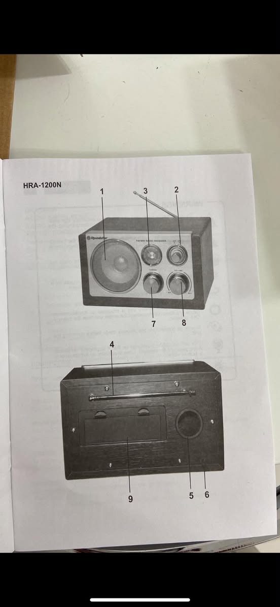 ✨تميز في منزلك أو مكتبك مع راديو Roadstar HRA-1200N/WD الأصلي، الذي يجمع بين التصميم الخشبي الـ (Retro) العريق وجودة الصوت العصرية الناقية.📻 أبرز المواصفات:
1. يدعم موجات الـ FM والـ AM/MW لتستمع لمحطاتك المفضلة بوضوح تام.
2. نظام ضبط يدوي تقليدي دقيق مع إضاءة خلفية زرقاء ساحرة لمؤشر الترددات.
3. يعمل بالكهرباء المباشرة أو بالبطاريات (AC/DC) لتأخذه معك في أي مكان بسهولة.
4. مكبر صوت داخلي مدمج يوفر صوتاً نقياً وقوياً، وهيكل متين بوزن 1.53 كجم.
5. السعر الحالي كون اخر قطعه ب35 الف مع التوصيل داخل بغداد . 

💰 اما السعر الحقيقي الثابت: يتراوح عالمياً ومحلياً حسب منافذ الاستيراد بين 35 إلى 65 دولار أمريكي (أو ما يعادله بالعملة المحلية من 45 الى 75 الف).


**إذا كنت صاحب هذا الإعلان وتريد حذفه لأي سبب، رجاءا أرسل رسالة إلى الدعم الفني**