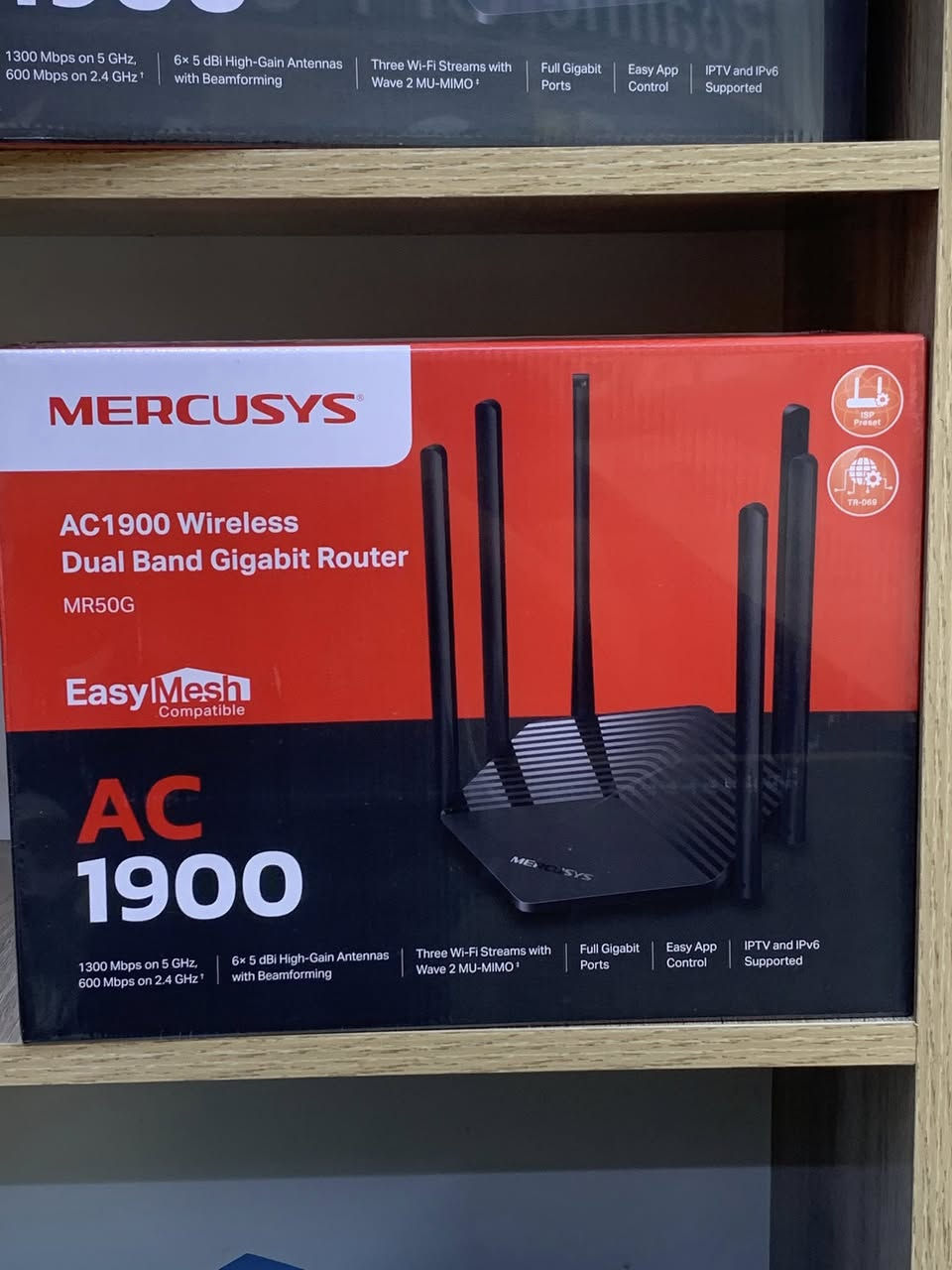 📢🔥 عرض مميز من مركز الصفا 🔥📢
🚀 راوتر MERCUSYS MR50G AC1900

لأداء قوي وسرعة إنترنت عالية في المنزل أو المكتب

✅ سرعة تصل إلى 1900Mbps

✅ يدعم تردد 2.4GHz و 5GHz

✅ 6 هوائيات قوية لتغطية أوسع

✅ منافذ Gigabit لسرعة واستقرار أعلى

✅ مناسب للألعاب، البث المباشر، والكيبل الضوئي  

💰 السعر: 45,000 دينار فقط

🚚 التوصيل مجاني إلى جميع محافظات العراق

📞 للحجز والاستفسار:

***********

📱 واتساب | ماسنجر | اتصال مباشر

🏪 مركز الصفا لخدمات الإنترنت

أجهزة الراوتر والشبكات والكيبل الضوئي بأفضل الأسعار
