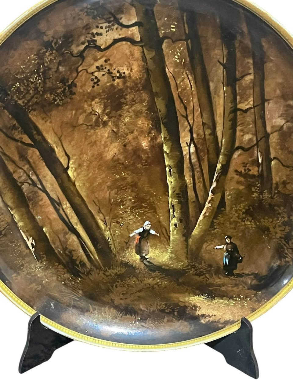 وارد فرنسا 
طبقين ديكور تعليق فرنساوي قديم جدا 
أطفال يتنزهون في الغابات
بورسلين دي فرانس 
رسم يدوي بألوان بنية  زاهية نباتية 
مقاس كبير بقطر 31 سم 
السعر 15k
أنتيكات أبو أسكندر الخصوص, القليوبية


**إذا كنت صاحب هذا الإعلان وتريد حذفه لأي سبب، رجاءا أرسل رسالة إلى الدعم الفني**