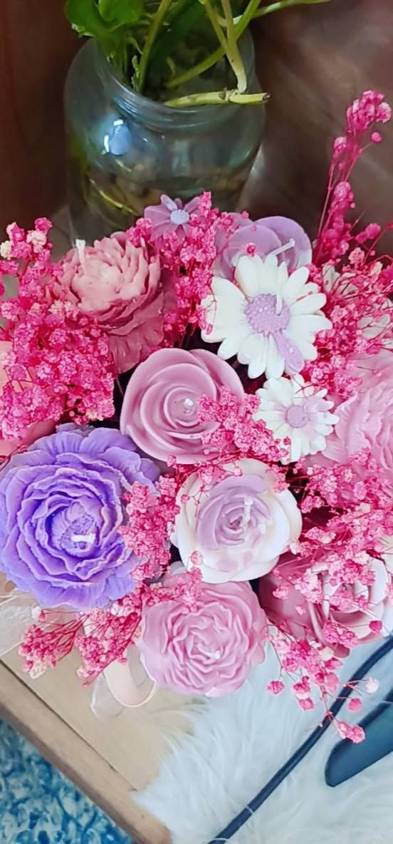 مع اقتراب عيد الام 
أجمل هدايه تدوم طويلا 
شموع معطره بأجمل الألوان 
متوفره يمنا حسب الطلب


**إذا كنت صاحب هذا الإعلان وتريد حذفه لأي سبب، رجاءا أرسل رسالة إلى الدعم الفني**