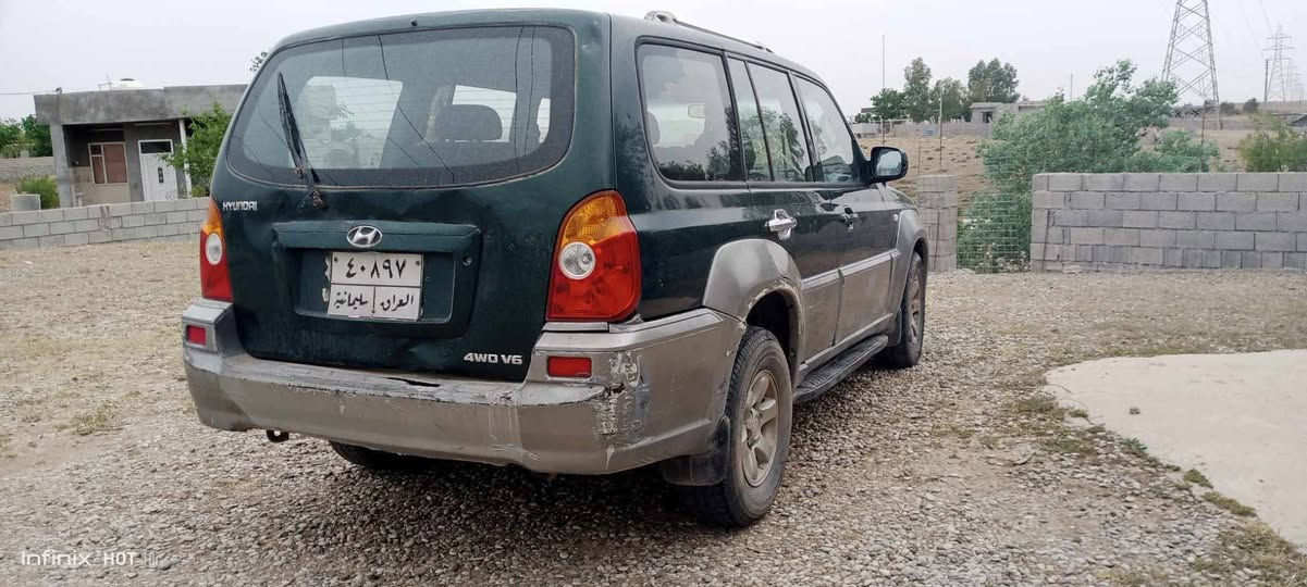 هوندای تریکان 2002 ئوتۆماتیك مەکینەو گێڕ بەشەرت، تەبریت و غازی تێدا نییە، سەنەوی تازەیە مانگی دەی 2027، بەناوی خۆمەوەیە
سیارەکە لەکلارە ***********
