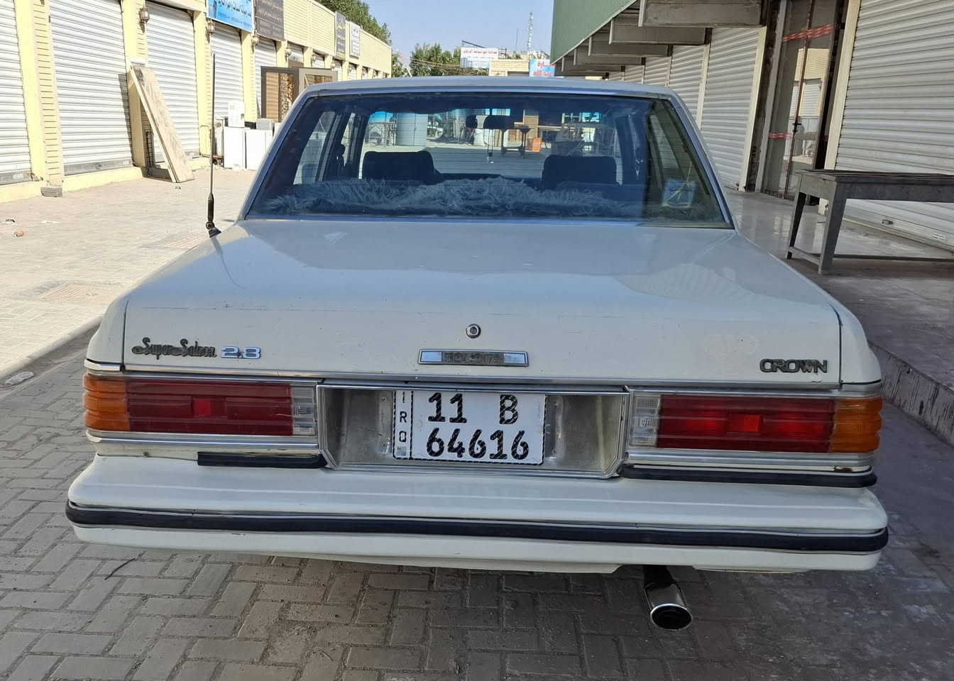 سلام عليكم عندي سوبر للبيع موديل 82 رقم بغداد انكليزي السياره بلاديه مكفوله من الضربه والصبغ فقط جوه ترايش كير محرك بلادي غرفه حلوه خياس ما بيهه كهربائيات كله شغاله السعر 43 وبيهه مجال قليل مكان السياره بغداد العامريه


**إذا كنت صاحب هذا الإعلان وتريد حذفه لأي سبب، رجاءا أرسل رسالة إلى الدعم الفني**