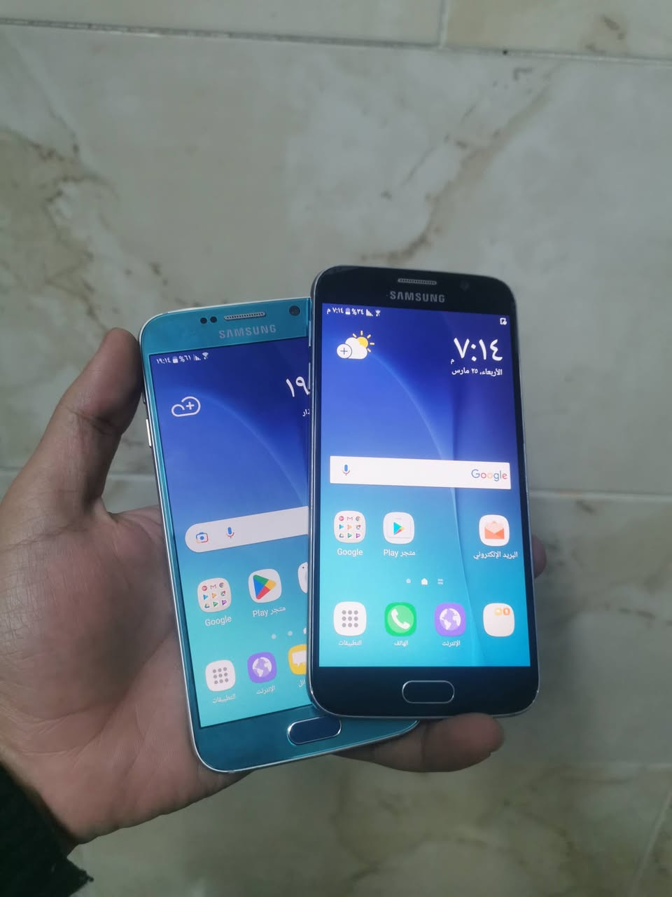 السلام عليكم
سامسونج s6 جهاز كبس شركه ما مصلح ونضيف حيل سخط مابي سيمكارت واحد
سعر ٥٥ الف فقط القطعه الوحده
تواصل حصرا واتساب
***********
