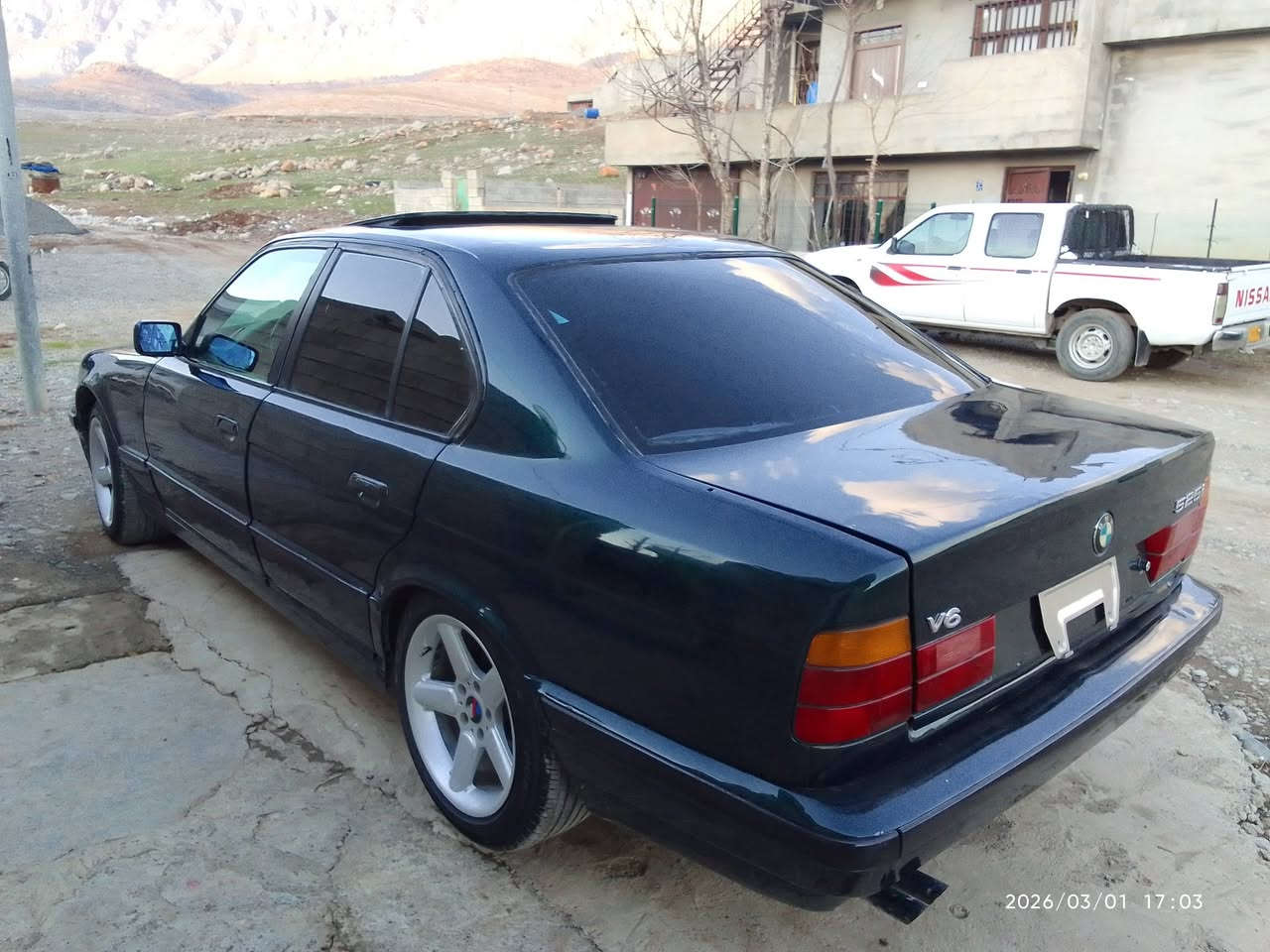 bmw مۆدیل 1992
ئاڕم پلاستیک سلیمانی
مەکینە 25 گیڕ عادی
دەعمولیدراوی نیە
یەک دینار مەسرەفی تیدا نیە
فرۆشتن و گۆڕینەوە بە شتیک بە دڵم بیت
***********
***********
