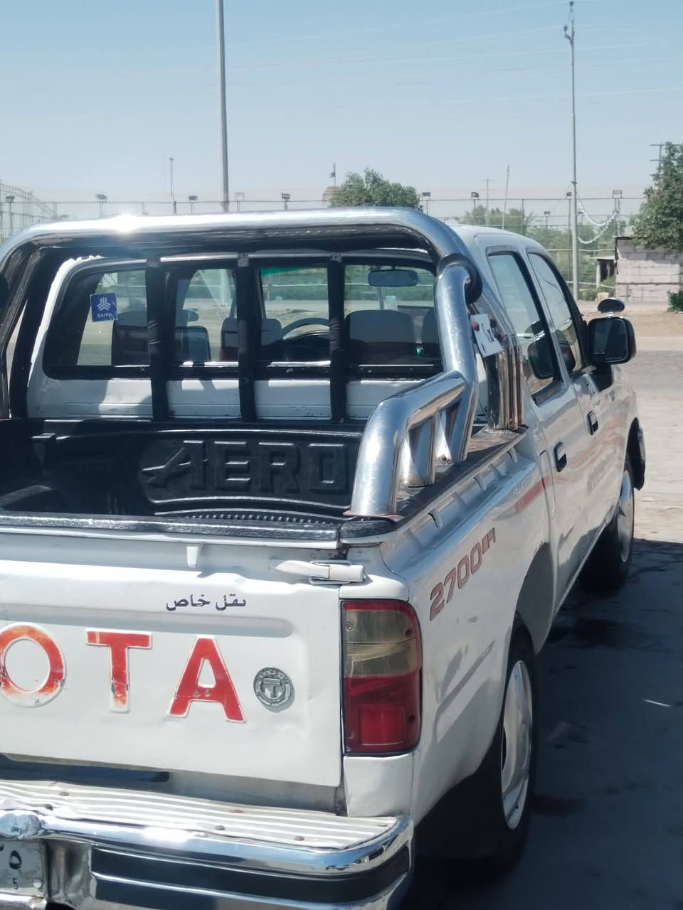 تيوتا جمره موديل 2005 للبيع مكينه كير حداديه كله شرط كهربايات كله شغاله) (رقم ميسان سنويه ل ٢٧ جام كهربائي
سياره بيه بارد بسيط سعر 110 وبيه مجال ***********
