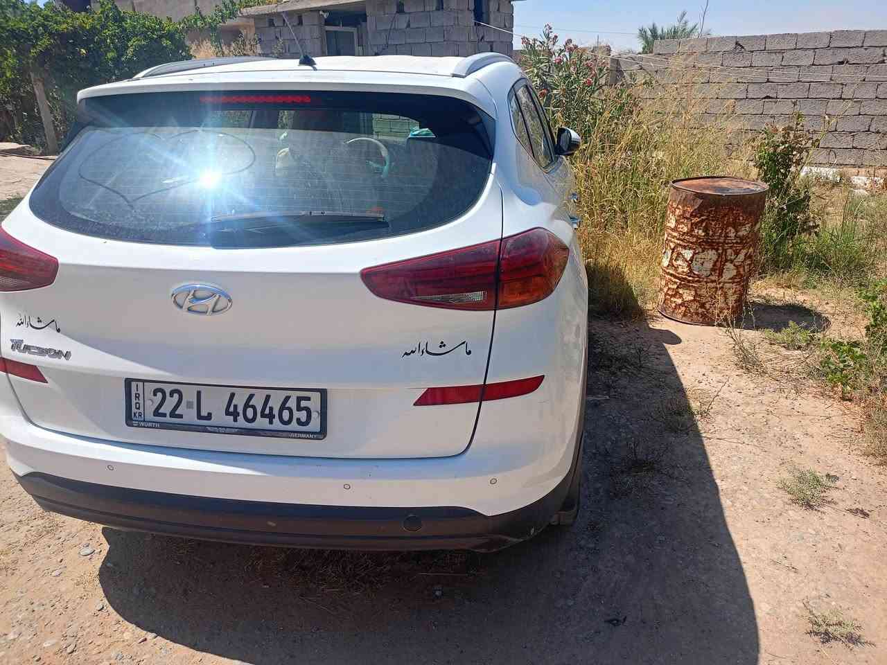 السلام عليكم...
توكسان موديل 19
دوش 
هندبريك بالرجل النوع المرغوب
ماشيه 96 الف  
سياره كلين بدون حادث بدون صبغ 
رقم أربيل تحويل مباشر 
السعر 210 شدتين وعشره 
للأستفسار الأتصال على الارقام التاليه
***********
***********
واتساب عالرقمين والخاص مفتوح

