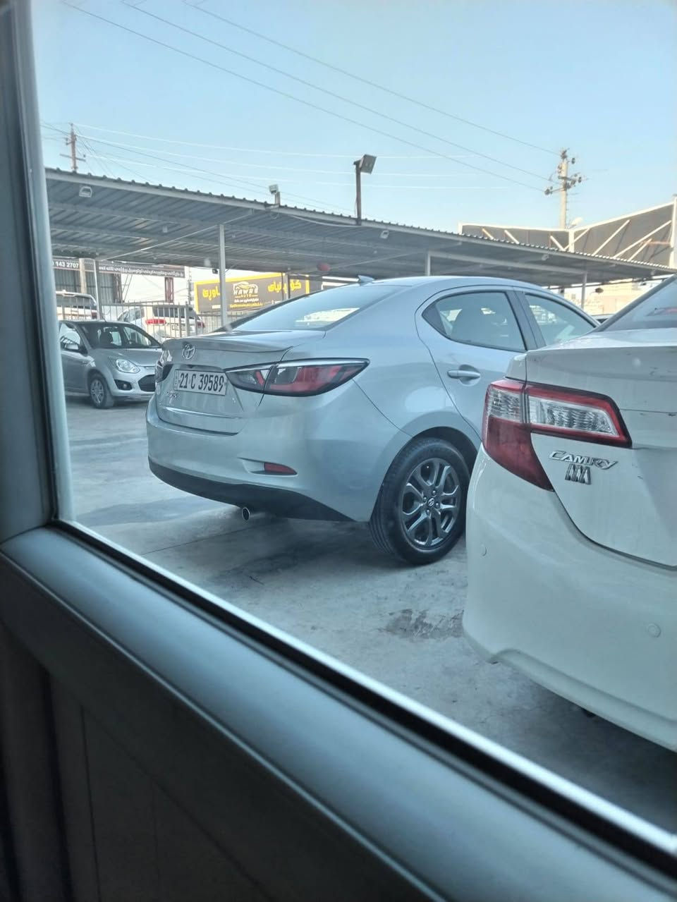 للبيع - او مراوس– تويوتا يارس 2019 وارد أمريكي رقم سليمانية

سنوية جديدة ال٢٠٣٠

بأسمي تحويل مباشر

أو وكالة

🔹 المواصفات:

الموديل: تويوتا يارس Yaris

سنة الصنع: 2019

وارد: أمريكي

رقم اللوحة: سليمانية دولي 

اللون الخارجي: فضي

المحرك: 1500cc الكبير – اقتصادي يعمل على البانزين العادي بدون دوانز 

ناقل الحركة: أوتوماتيك – 6 سرعات

عادي+ اوتماتيك+سبورت

دخول بصمة+تشغيل بصمة +صندوق بصمة 

العداد: ,٦٥٠٠٠ ميل ✅

تشغيل بصمة ✅

شاشة وسطية + كاميرا خلفية ✅

مكيف بارد جداً ❄️

رادار مانع تصادم أمامي ✅

نظام قفل سرعة (كروز كنترول) ✅

داخلية نظيفة جداً كما في الصور

🛠 ملاحظات مهمة:

السيارة نظيفة عدا حادث خفيف
قطعة واحدة 

بدون دواخل 

بالبنيد 

تم صبغ البنيد فقط – باقي السيارة صبغ وكالة

خالية من المشاكل – كير، ماكينة، تبريد بحالة ممتازة

اقتصادية جداً في البنزين

استخدام ناعم جداً

💰 السعر المطلوب: 11,000 دولار 

قابل للتفاوض 

📞 للتواصل: *********** 

او عبر الماسنجر
