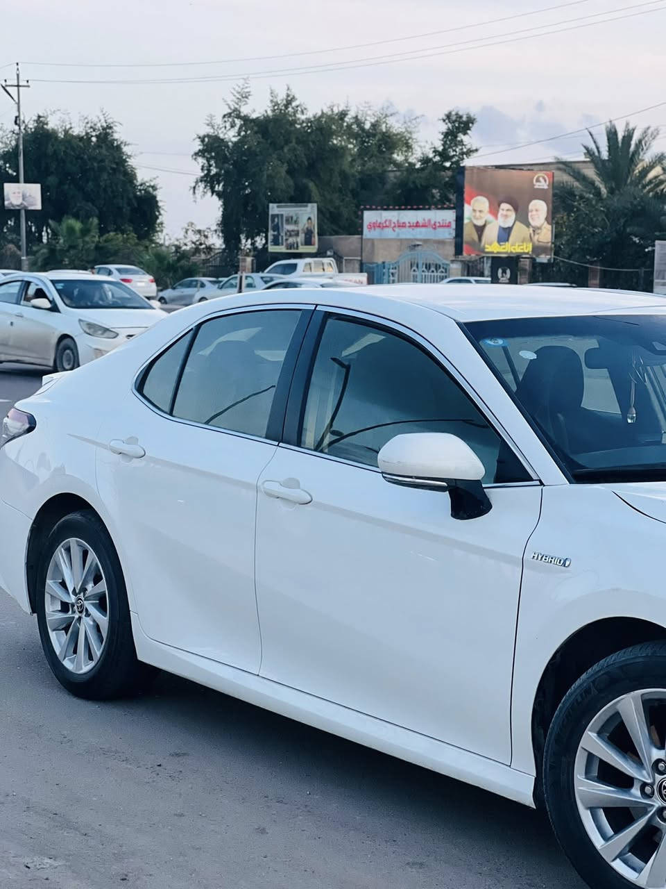 يالله 
كامري هايبرد للبيع خليجي وارد ياباني  مو (تكسي دبي) رقم بغداد باسمي  انكليزي 
كفاله السياره فقط بنيد مبدل كير مكينه بطاريه كله مكفول 
مديل 24 
سياره جديده بمعنه الكلمه حداديه فول حته تايرات اليابان بيها
 تحكم ستيرن هواي مواصفات بيها 
مكانها نجف السعر 183

***********
