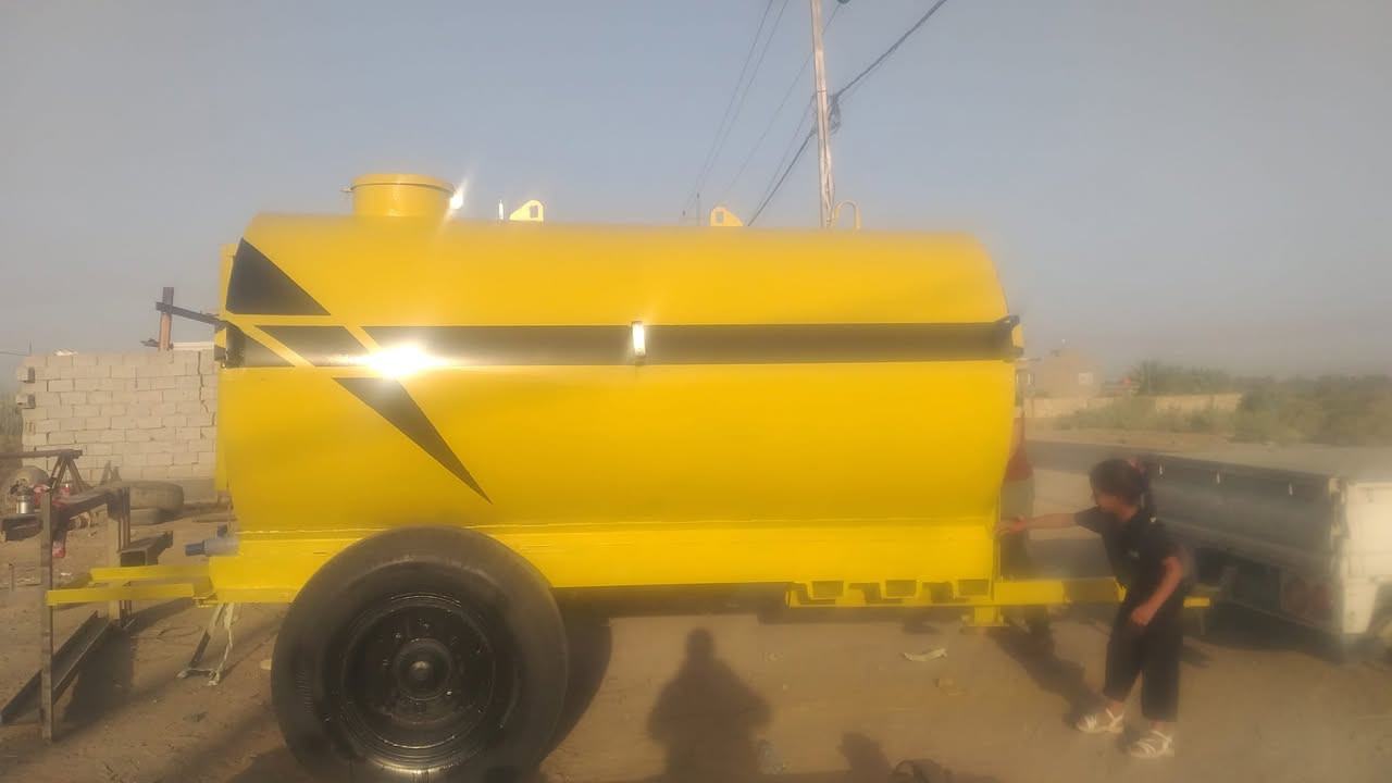 حداده وعمل مقطورات الماء المغلون حسب الطلب *********** بابل الحمزه الغربي الخميسيه
