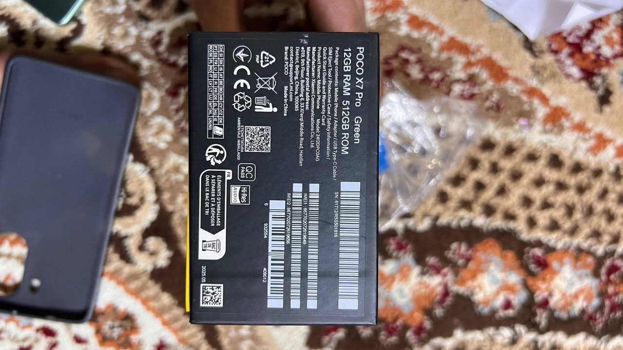 poco x7 pro
للبيع او مراوس ايفون 13 او 14الجهاز جديد ما مستخدم هواي استخدام شاحنه 90 واط حقيق ذاكره 512 كامل ملحقات وصله موجود كارتونه غراضة كلهن ويه  عنواني بصره معقل ***********
