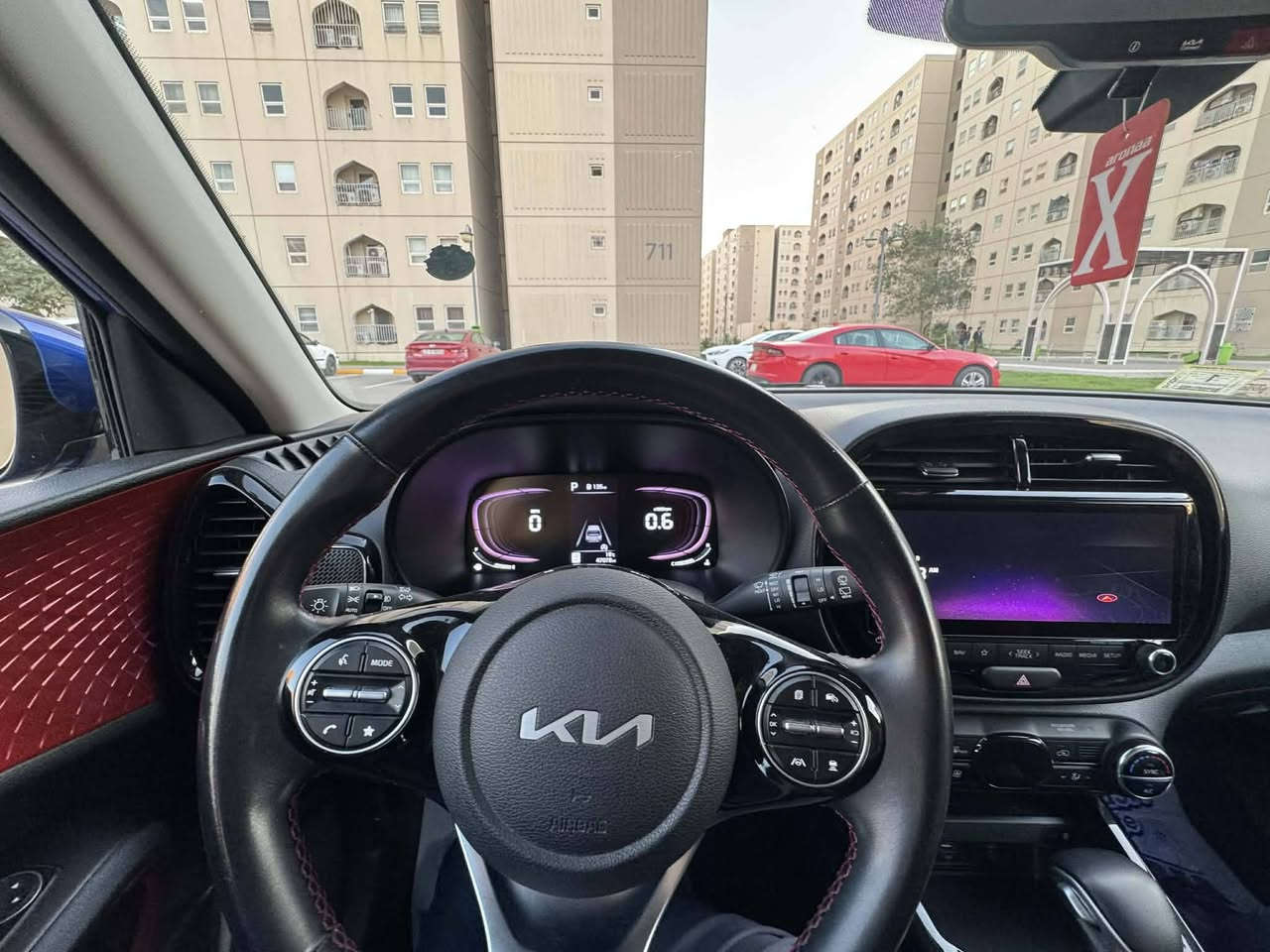 اللهم صل على محمد وآل محمد 
KIA SOUL 2023 GT_Line 
للبيع كلين تايتل بدون حادث فقط مبدل بطل مال دهن ماشية 47mi ايرباكاتها كلهن سليمات 
 اعلى فئة بالصول 
المواصفات :
-فتحة سقف
-رادار امامي
-رادار خلفي 
-رادارت جوانب
-تشغيل عن بعد
-هاند بريك بصمة
-بصمة تشغيل +بصمة ابواب  
-لايتات زنون +لد امامي
-لد خلفي
-ستيرن جلد حرف D 
-تدفئة كشنات 
-تدفئة استيرن 
-مكينه 2000 دوش المرغوب 
-كشن السايق كهربائي 
-وختم Soul 
-لدات بالبوب وبالسماعات 7 الوان 
-ويل كب كروم 
-بك لايت لد
-اشارات بالمري 
-شحن لاسلكي 
-سستم صوت  
-شاشة كبيرة+كامرة خلفية دوارة 
 -حساسات امامية +خلفية
-انظمة قيادة (SPORT,NORMAL )
APPLE CAR PLAY
AUTO HOLD
فول تحكمات ستيرن 
السعر:176$وبيها مجال 
مكان السيارة بغداد مجمع بسماية السكني 
للاستفسار اكثر الاتصال على :***********
