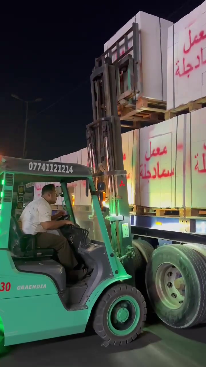 لتاجير الرافعات الشوكية 
والكرينات لنقل والتحميل 
وتاجير الحادلات 
الاستفسار ***********//***********
بغداد
