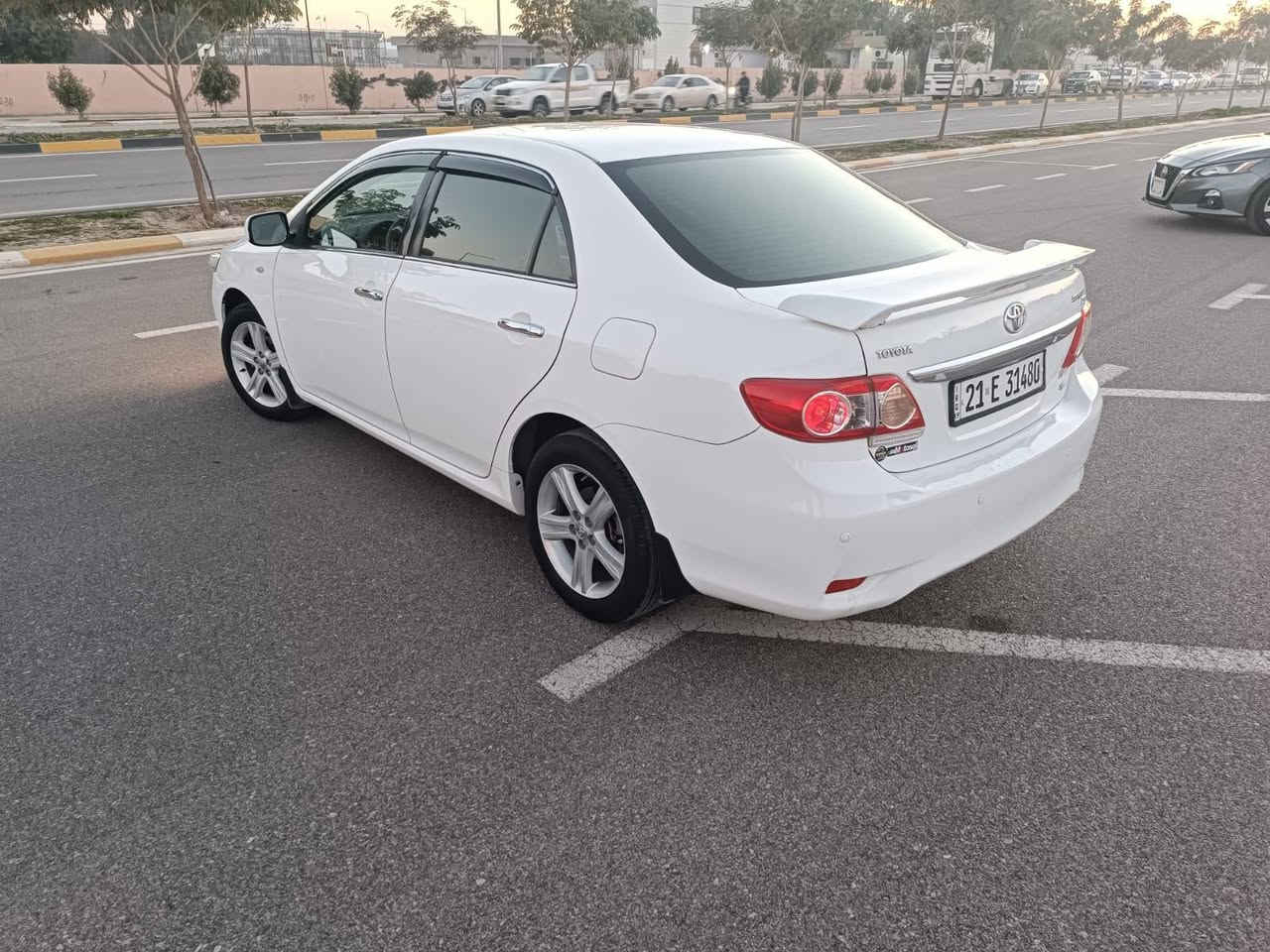 سلام عليكم كورلا موديل 2013 خليجي مكفوله من دعاميه الى دعاميه ابشرط   ماشيه 108 حقيقي كير محرك مامفتوح لا صرف ولا بخار داخل فورميكا  تحكم استيرن جهتين مثبت سرعه حساس خلفي  سنويه ورقم وهزه وبراد جديده الى 2029 اتريد تحويل او وكاله  *********** العنوان قضاء كلار محافظة سليمانيه
