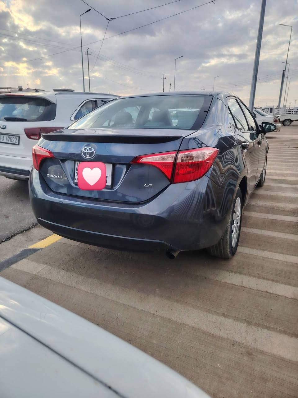 كورلا موديل ٢٠١٧ LEللبيع او المراوس  سياره جاهزه من كلشي كير محرك صدر كله شرط رقم سليمانيه دولي سنويه لل ٢٠٢٩ حساسات كلها شغاله رادارات تحديد سرعه كله شغال سياره بيها صبغ جاملغ امامي وشويه بل بونيد بدون دواخل السياره جديده ماشيه ٨٥ فقط مكاني صلاح الدين بيجي الشراي يتصل *********** السعر ١٤٢ وبيها مجال بسيط
