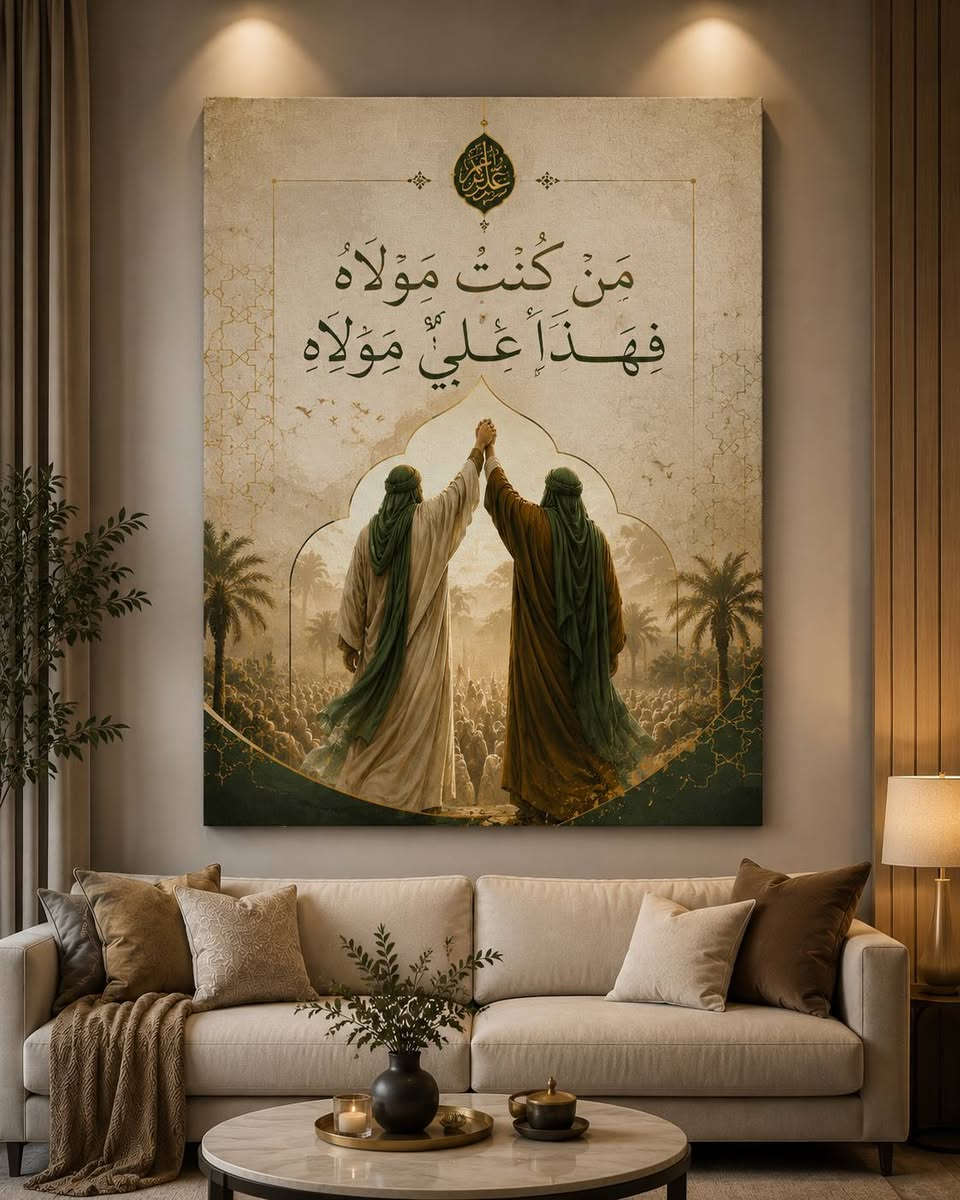 لوحات عيد الغدير احلى شي يزين بيتك 💫✨️
طباعة كانفاس بدقة عالية 
طباعة حسب الطلب 
توصيل بسماية الف


**إذا كنت صاحب هذا الإعلان وتريد حذفه لأي سبب، رجاءا أرسل رسالة إلى الدعم الفني**