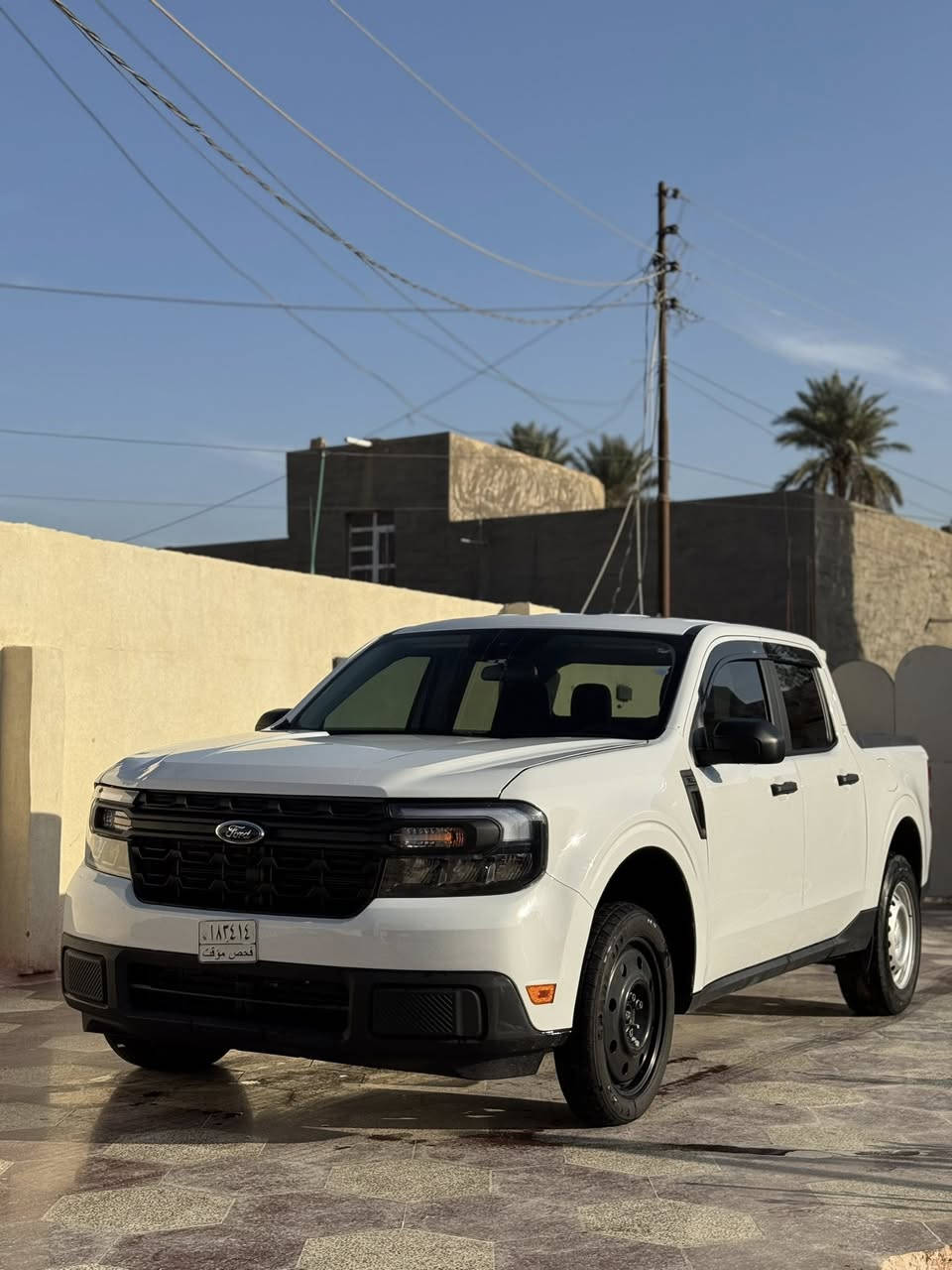 اللهم صل على محمد وال محمد 
سلام عليكم 
فوود مافرك هايبرد موديل 2024 وارد أمريكي 
حادثه فقط جاملغ ايرباك دركه وراجع وشويه بارد بسيط بالبنيد
دخول جديد تترقم جميع المحافظات 
سياره جديده جدا ومناقصه شي 
موصفات كما موضح بصور 
السعر 180 
مكان سياره الرمادي رقمي ***********
