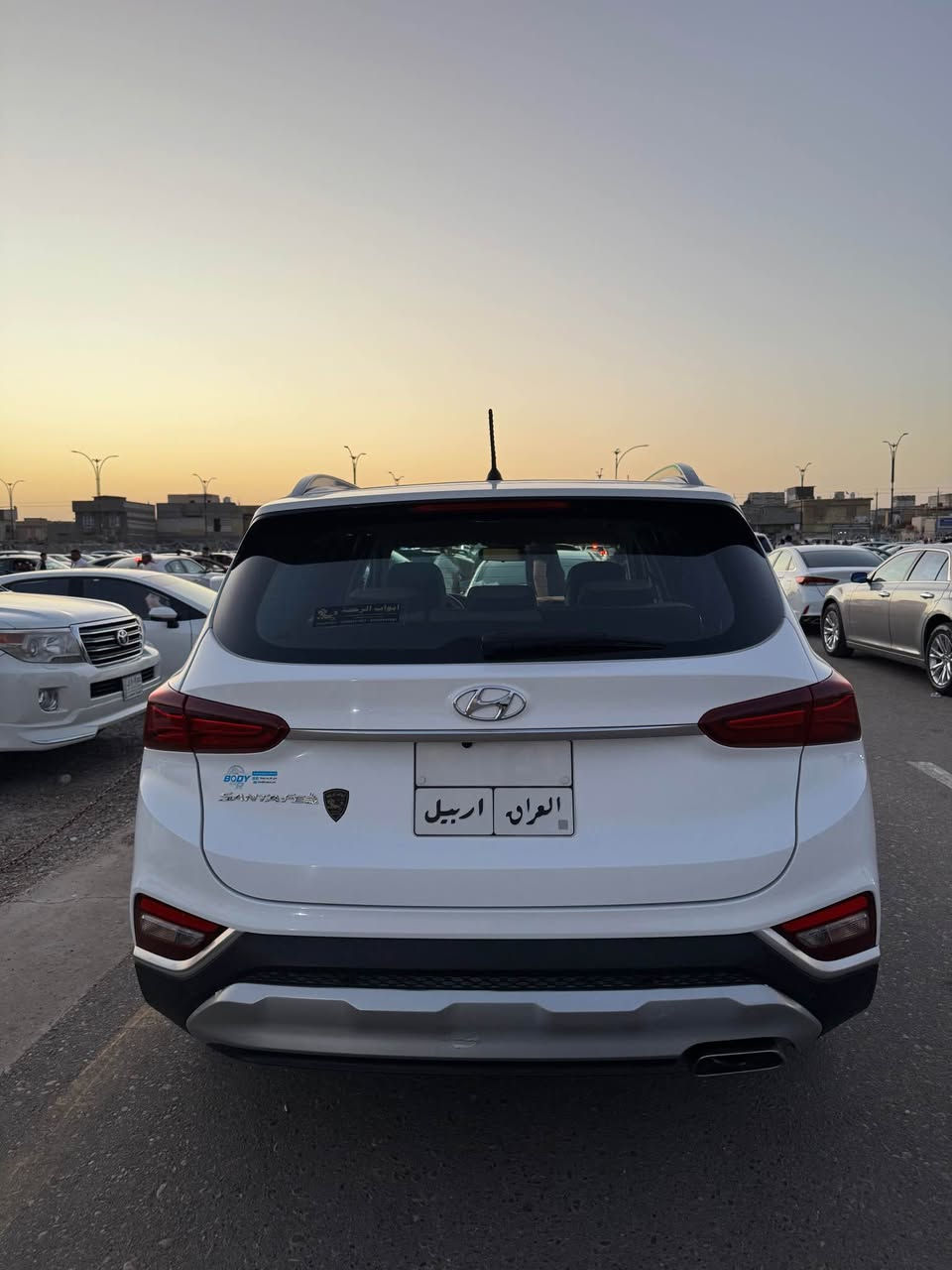 سنتافي 2020 خليجي كفالة عامة 
محرك 6 سلندر 3.500 
ماشية 47 الف وقابل للزيادة
رقم أربيل سنوية لغاية نهاية 2026 بأسم شركة تريد وكالة تريد تحويل ماكو مشكلة 
7 راكب 
 لون أبيض صدفي
بصمة عدد 2 
بصمة تشغيل وأبواب
تشغيل عن بعد وترحيب عند الاقتراب
 كاميرا خلفية 
حساس أمامي وخلفي 
صندوق كهربائي 
كشنات كهربائية 
بردات بالابواب الخلفية 
شاشة أندرويد كاربلي واندرويد اوتو 
سيارة فول ماعدا فتحة السقف
السيارة بعدهة بوضع الشركة
تبريد محرك كير حدادية كله جديد شرط
السعر 230 ورقة وبيهة مجال حگ الجية
العنوان المشراق الجديد 
للتواصل اتصال او واتساب 
*********** البصرة, العراق
