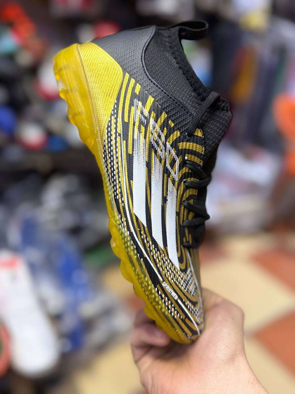 وصول حذاء F50 الاصلي 
طرگه جلاتين لين ملمس خشن وزن ريشه 
خفيف جدآ نص جاروب 
تصميم والوان من صدگ متعوب عليهن

تابع الصفحه ليصلك كل جديد 
تابع الستوري وشوف اليعجبك 
شارك اصدقائك المنشور خل يستفادون 

عنوانا 
العباسي الحي الصناعي محلات الفارس الدرويش مجاور صيدلية الغسق


**إذا كنت صاحب هذا الإعلان وتريد حذفه لأي سبب، رجاءا أرسل رسالة إلى الدعم الفني**