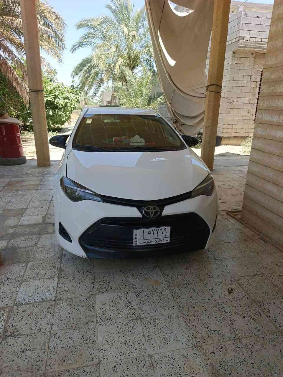 للبيع كورلا موديل 18
لون ابيض ضرره موضح بل صوره بدون ارباك بده لوك ماشيه 30 الف زيرو تبريد صدر تحكم عن بعد حساسات ريموت جنطه تشغيل 🔛 عن بعد وبعد بيه موصفات جديده مايحتاج اسولف عليه اكثر
رقمه صلاح الدين بسمي 
السعر150 ومجال قليل ***********
