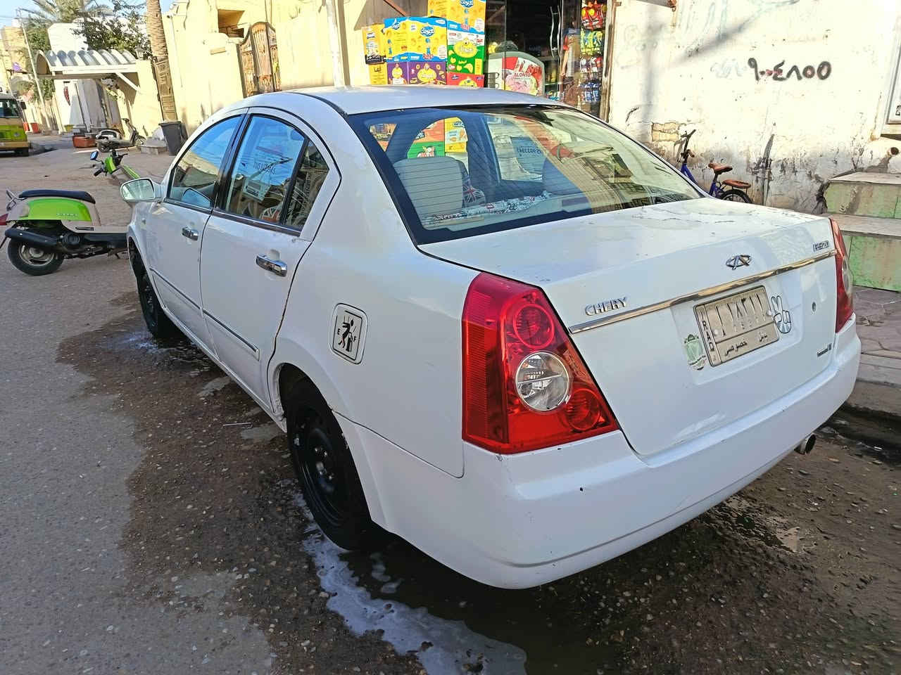 شيري A5  موديل  2011 رقم بابل مشروع وطني، سنوية لل 2027
محور گير ومكينة كورلا بيكاجو  تخم تاير  باتري جديد  نقص تبريد منظومته كامله سيارة حلوه 
السعر 36
موجوده السيارة ناصرية المركز
الهاتف /***********
