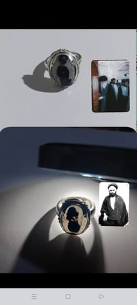 محبس فضة • حجر ثمين • كربلاء مرقد الحر