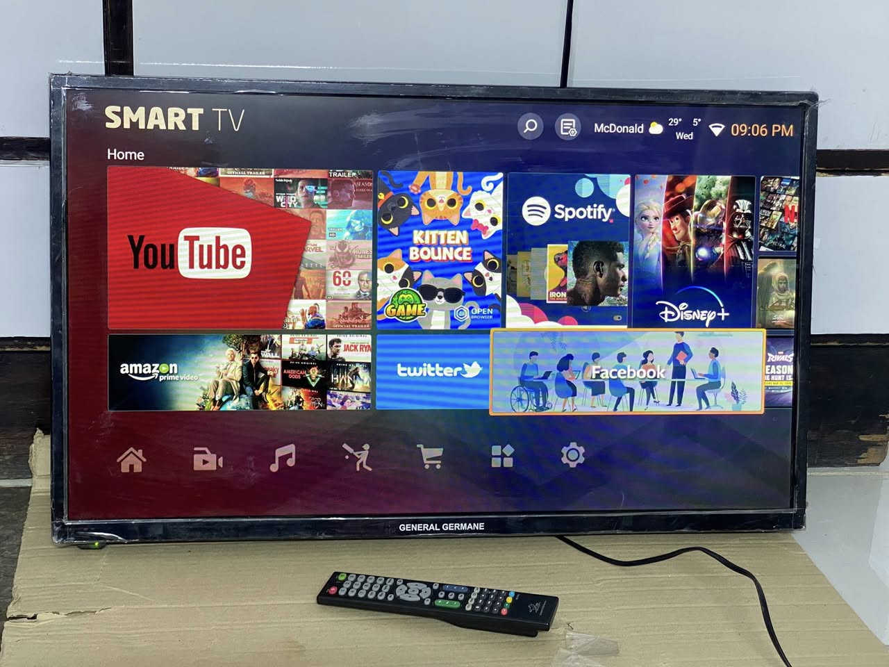 شاشه حجم 32 انترنيت نوع جنرال سمارت سعرها 100
مكاني بابل سكندريه التواصل ***********
