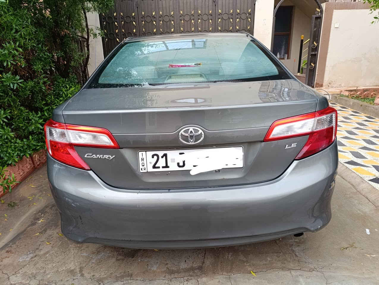 تويوتا كامري موديل 2012 السنوية باسمي نافذة لغاية 2029 سيارة حلوة و مرتبة بيها تبديل بونيد و جاملغ سكن بدون دواخل مع وجود قطع صبغ في الأطراف السعر 125 ورقة و بيها مجال للاستفسار الاتصال على الرقم ***********
