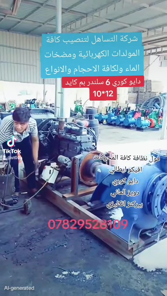 على بركة الله يتوفر في #شركةـالتساهل التجارية كافة احجام وانواع المضخات الزراعية 
العنوان بابل الشوملي مقابل الحي الصناعي 
***********
