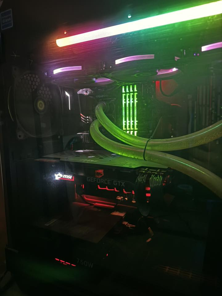 للبيع
1080ti
المعالج i9900k
تبريد مائي اوبن لوب
الرامات 32 ddr4
M.2 500g
Ssd 1T
للبيع السعر 900 الف


**إذا كنت صاحب هذا الإعلان وتريد حذفه لأي سبب، رجاءا أرسل رسالة إلى الدعم الفني**