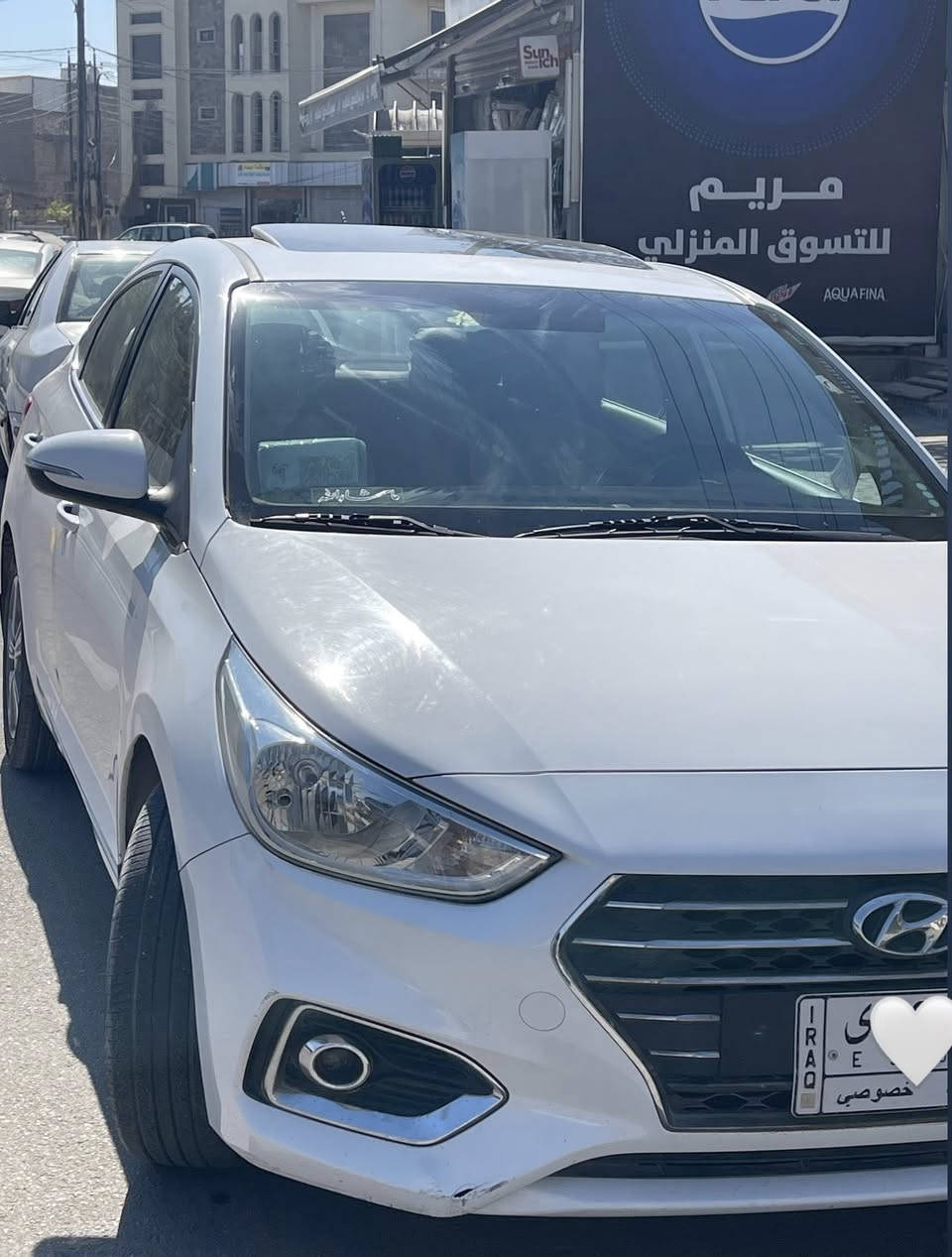 هونداي اكسنت 2020 خليجي للبيع
محرك 1.6 دوش✨
كير atm المرغوب مو cvt✨
قتحة سلايد ✨
اشاير بالمري ✨
تحكم ستيرن ✨
كامرا دواره ✨
شاشة ايباد ✨
خمسة ويل ✨

سيارة خير من الله استخدام شخصي على ايد وحدة وقليل اطلع بيها لان شغلي قريب
رقمها كلش حلو شبه مميز✨

كير ومكينه وتبريد شرط بلاد كله دهن اصلي وبانزين محسن ماشية 95 الف كفاله من كلشي بيها بس جاملغ وطرف الدعامية صبغ وطخه بسيطة بالدوسة من جوه ممأثره
السعر 135 وبيها مجال بسيط 
مكاني بغداد - الدورة
***********
