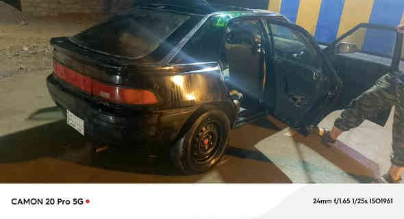 مازدا 323 كيرو مكينه شرط
طخم جديد تيرات جديده 
رقم الماني سنويه جديده 
السياره دخل نضيف 
بس نقصها خرج يردلو شويه ترتيب 
السياره حلوه 

*********** السعر 27 بيها مجال حك الجيه
