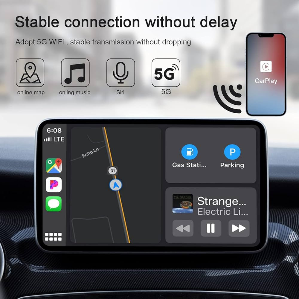 السلام عليكم شباب
متوفر محول كار بلاي لاسلكي للآيفون. شغله بسيط، يخلي الـ CarPlay السلكي بالسيارة يشتغل بدون كيبل، يعني تربط موبايلك بالسيارة عن طريق البلوتوث والواي فاي. 

تخلص من هوسه الكيبلات 

السعر 10 الف 

متوفر خدمه توصيل جميع المحافظات 

***********
