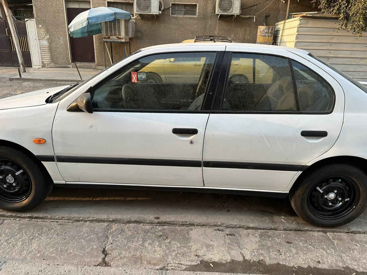 سلام عليكم نيسان برايمر موديل 93 سياره جاهزه من كلشي كير محرك صدر امامي وخلفي كله جديد تخم تاير جديد بيه مكانات صبغ سياره بلاديه  استفسار ***********
