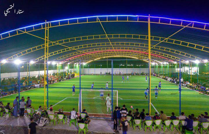 مرخصة مدير كروب المحترم
شركة كركوك لبناء الملاعب الرياضيه كافه
نعمل بكل محافظات العراق الحبيب🇮🇶🇮🇶✔️✔️✔️
منتجاتنا تركيه المنشأ مع وجود شهاده منشاء 🇹🇷🇹🇷🇹🇷
الضمان الحقيقة لمدة ٦ سنوات👍👍👍
مواصفات الملعب ✍️
١-اعمده حديد مدور قطر ٣انج سمك ٢ ملم السياج 🇹🇷🇹🇷
٢-قواطع عرظيه من بوري مدور قطر ٢انج ٣ خطوط🇹🇷🇹🇷
٣-بي ارسي سمك ٤ملم نوع تركي مغلف ومغلون 🇹🇷🇹🇷
٤-رباط كونكريت قياس ٣٠*٢٠ 🇮🇶🇮🇶
٥-فرش طبقه من البحص المستخدم للملاعب قياس سمك ٥ سم
٦- شبكه هوائيه نوع قطني لسقف الملعب نوع تايلندي
٧-تصنيع اهداف من بوري مدور قطر ٣انج سمك ٢ ملم🥅
٨- تصنيع دكات احتياط عدد🛑⚽⚽⚽⚽🛑
٩-فرش ثيل صناعي نوع تركي من شركة نور تكس كثافه الثيل 16غرزه لكل 10سم  وارتفاع ٥٠ملم 🇹🇷🇹🇷🇹🇷🇹🇷 نسيج هولندي
١٠-اناره نوع لد سعه ٣٠٠ واط اقتصادي🏮
يوجد كادر هندسي تركي و عراقي 🇮🇶🇹🇷✔️✔️
لدينا اعمال مماثلة في كل محافظات العراق مندوب لكل محافظات
 العراق 
للاستفسار يرجى الاتصال بنا أو مراسلتنا 
*********** واتساب

***********واتساب
