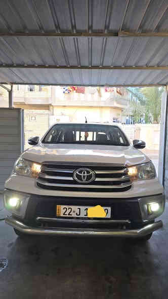 هايلوكس 4سلندر كفاله 
موديل 2016
سونار مع منشور
رقم اربيل  دولي بسمي
مواصفات
فور ويل 4×4
نضام ايكو
تبريد قطعتين
تحكمات ستيرن
منضومة زنون فورويل 4x4
سنوية جديده لغايه 2030
هزه جديده لغايه شهر ال 7
تحويل مباشر السيارة جديده
كفاله من الصبغ والتبديل 
فقط رصعه خفيفه خلف الدعاميه الخلفيه تتعدل PDR
سونار موجود 
السعر 256 وبي مجال 
رقم الهاتف ‭***********
