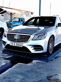 تحيه طيبه السلام عليكم ورحمة مارسيديسS 2018  رقم سليمانية جديد بأسمي ت...