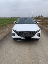 هونداي توكسان 2024 وارد امريكي صور الحادث   مرفقة بل منشور بيه فقط بني...