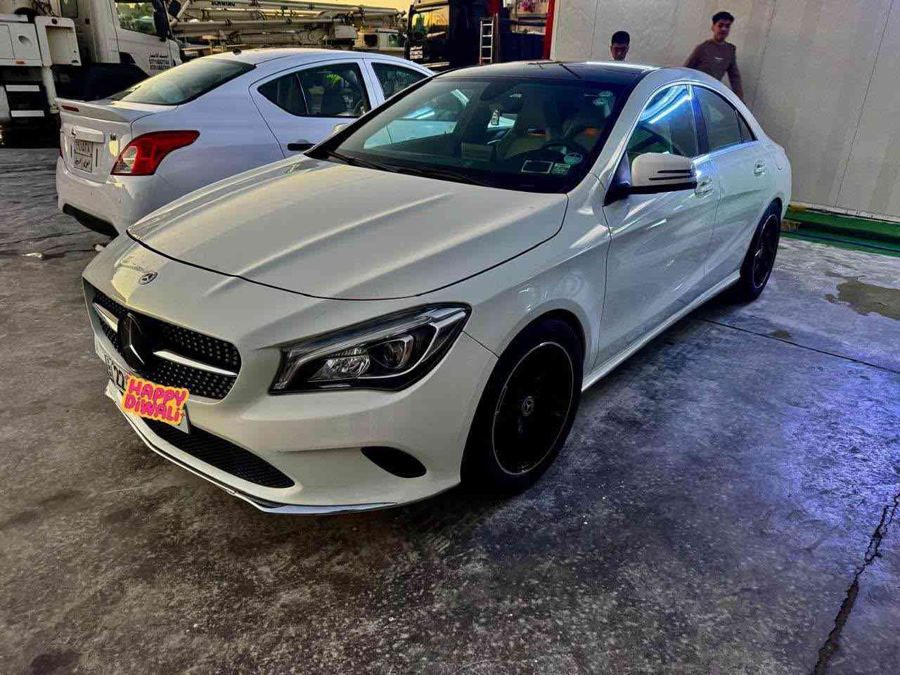 مرسيدس cla2018 موديل 18 رقم اربيل فوول مواصفات وارد امريكي. داخله كليين للعراق هنا صار بيهه صبغ جاملغ وباب خلفي ايمن بسبب شخط دراجه بدون لا دواخل ولا ارباك  للبيع او المرواس السعر 170  ماشيه 104كم مكانه حي العدل *********** واتساب متوفر ايضا بغداد, العراق
