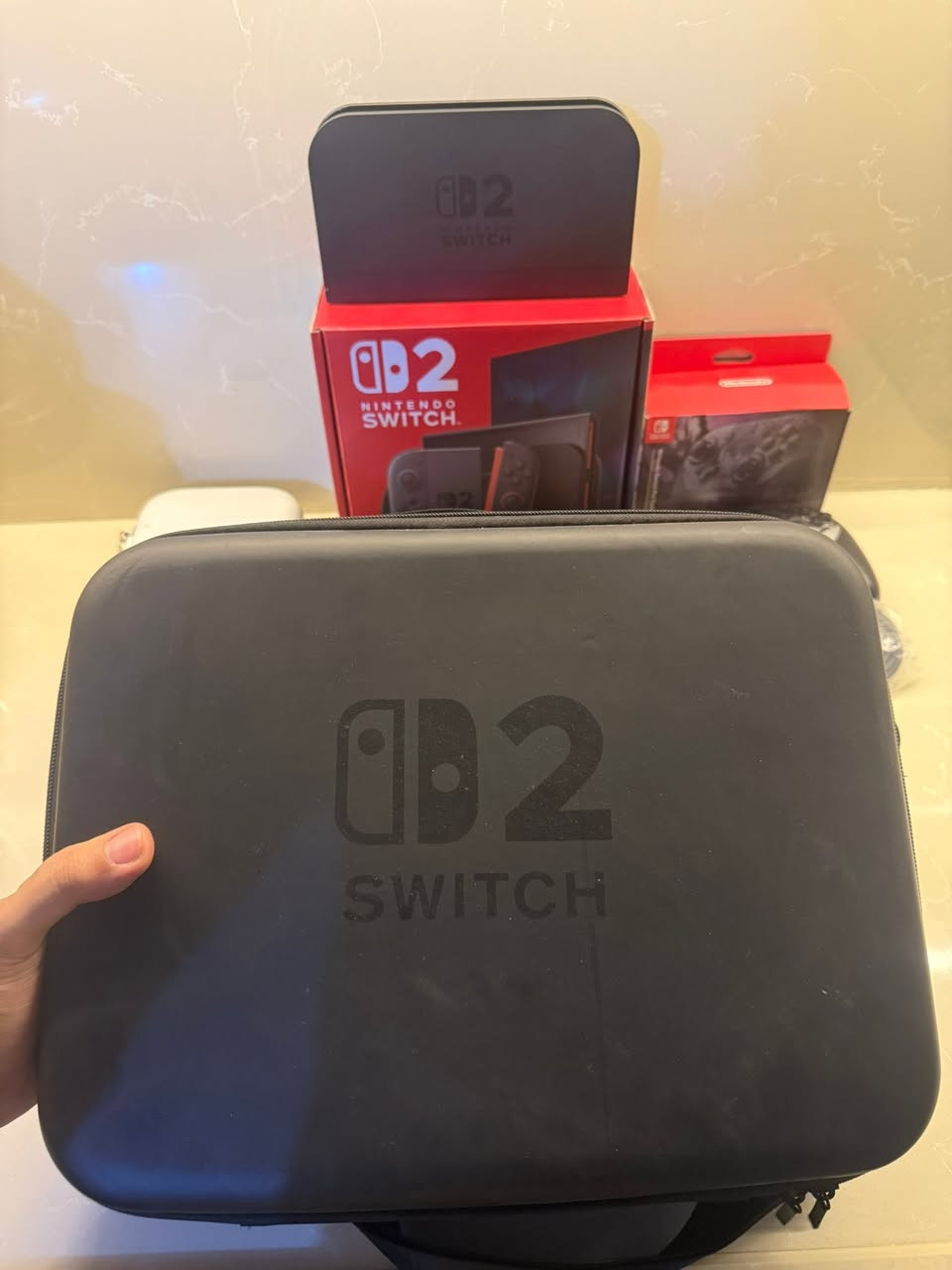 🎮 للبيع Nintendo Switch 2 🎮

الجهاز نظافة 100%، استخدام قليل جدًا، وكأنه جديد، خالٍ من أي خدش أو عطل، ويعمل بكفاءة تامة.

📦 المحتويات:

* جهاز Nintendo Switch 2
* لعبة Mario Kart World (نسخة كارتردج)
* يد Nintendo Pro Controller الأصلية
* حقيبة حمل
* قاعدة الشحن (Dock)
* جميع الملحقات والكارتون الأصلي

✅ مركب عليه لاصق شاشة أصلي ضد الكسر (سعره 30,000 دينار).

سبب البيع: أرغب بشراء PlayStation 5 Slim، لذلك قررت بيع الجهاز، وليس بسبب أي مشكلة فيه.

💰 السعر: 850,000 دينار عراقي

 (قابل للتفاوض بالمعقول للجادين).

📍 الموقع: كربلاء.
🚫 لا يوجد توصيل.


**إذا كنت صاحب هذا الإعلان وتريد حذفه لأي سبب، رجاءا أرسل رسالة إلى الدعم الفني**