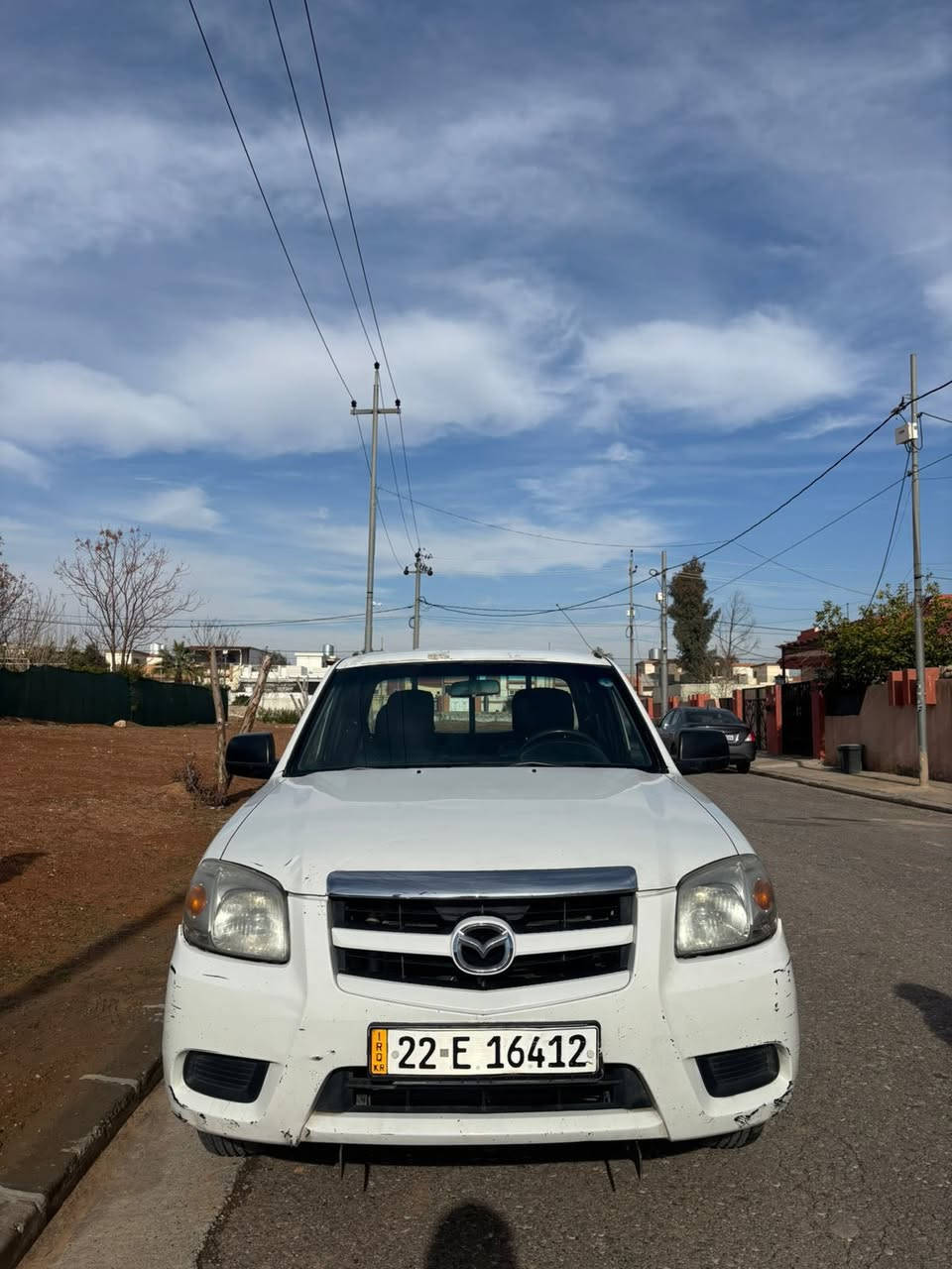 مازده موديل 2013
نوع BT_50
رقم اربيل تحويل ثاني يوم سياره مال جناي صارله من ٢٠١٣ كير عادي تخم تاير جديد محركه ٢٤٠٠ مكفول صبغ بدون معجون ل باب الخلفي صندوك باقي مكفوله من صبغ و معجون سياره بيه ملاحضات من طخات كما موضح ب صوره
مكان سياره اربيل بحركه
السعر/ ١١٠ بيه مجال ل طيبين 
*********** او ٠٨٥٠٧٠٥٥٦٨٥
