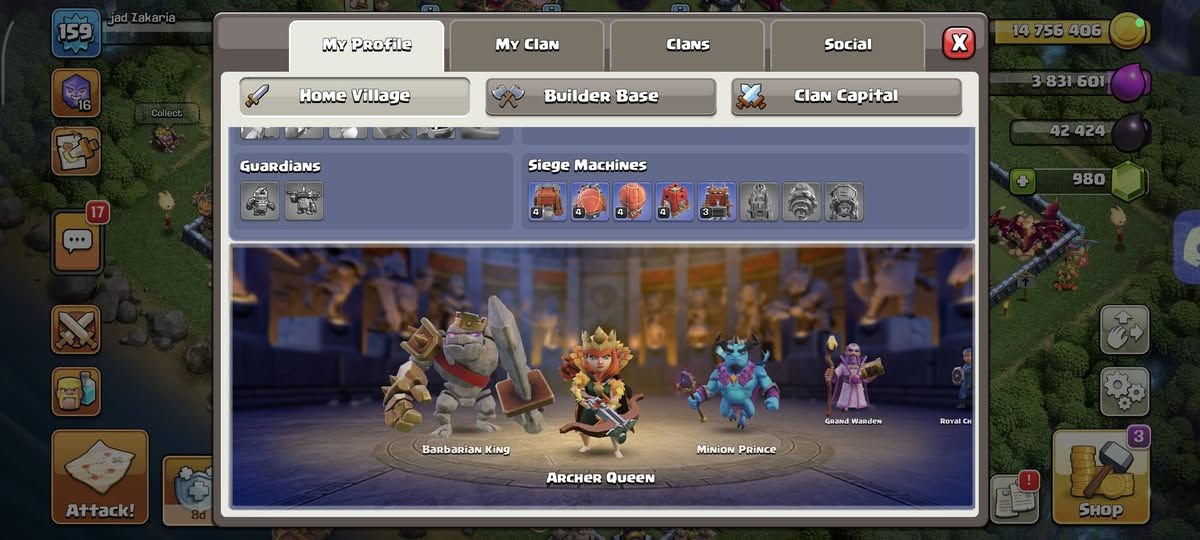 حساب للبيع في العراق تاون 13 ماكس 
6 عمال


**إذا كنت صاحب هذا الإعلان وتريد حذفه لأي سبب، رجاءا أرسل رسالة إلى الدعم الفني**