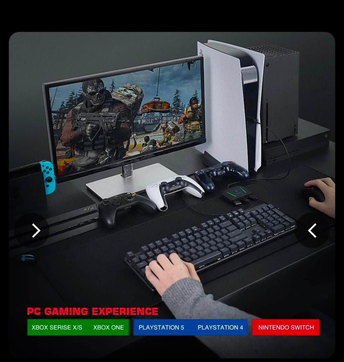 🔥 LeadJoy VX2 AimBox للبيع – جديد وغير مستخدم 🔥
للبيع قطعة LeadJoy VX2 AimBox، جديدة وغير مستخدمة نهائيًا.

✅ تدعم Xbox Series X|S وXbox One وPS4 وPS5 وNintendo Switch
✅ تشغيل الكيبورد والماوس على الكونسول بكل سهولة
✅ إعداد سريع عبر التطبيق مع إمكانية تخصيص الأزرار والحساسية
✅ مناسبة للألعاب التي لا تدعم الكيبورد والماوس رسميا


**إذا كنت صاحب هذا الإعلان وتريد حذفه لأي سبب، رجاءا أرسل رسالة إلى الدعم الفني**
