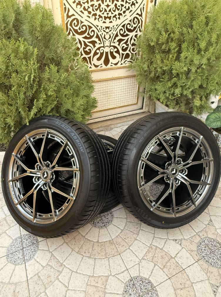 تخم ويل و تاير 19 سبورت جديد بسعر  مستعمل سعرر جوه سوك كله تخم ويل روعه جوكر ترهم جميع انواع سيارات سعرر (490$)  دولار 
للبيع تخم ويل و تاير حجم 19 سبورت جديد جوكر ترهم جميع انواع سيارات منهم ( موستنك .كمارو. GLi. پاسات .تويوتا.جارجر. جالنجر. اوباما . هوندا . كيا . فولستير.)) بعد انواع سيارات ((🔴تخم جديد مستخدم يومين فقد اذا بيه جلخه وحده اوو حجر بل تاير انطيك ببلاش )) 4 حساسات بيهم بلنص جديد يعني بس تشد بسياره سعرهم ((490$)) دولار للاستفسار خاص اوو اتصل بهذا رقم 
***********
واتساب موجود بيه 24 ساعه اني بلخدمه دهوك, العراق
