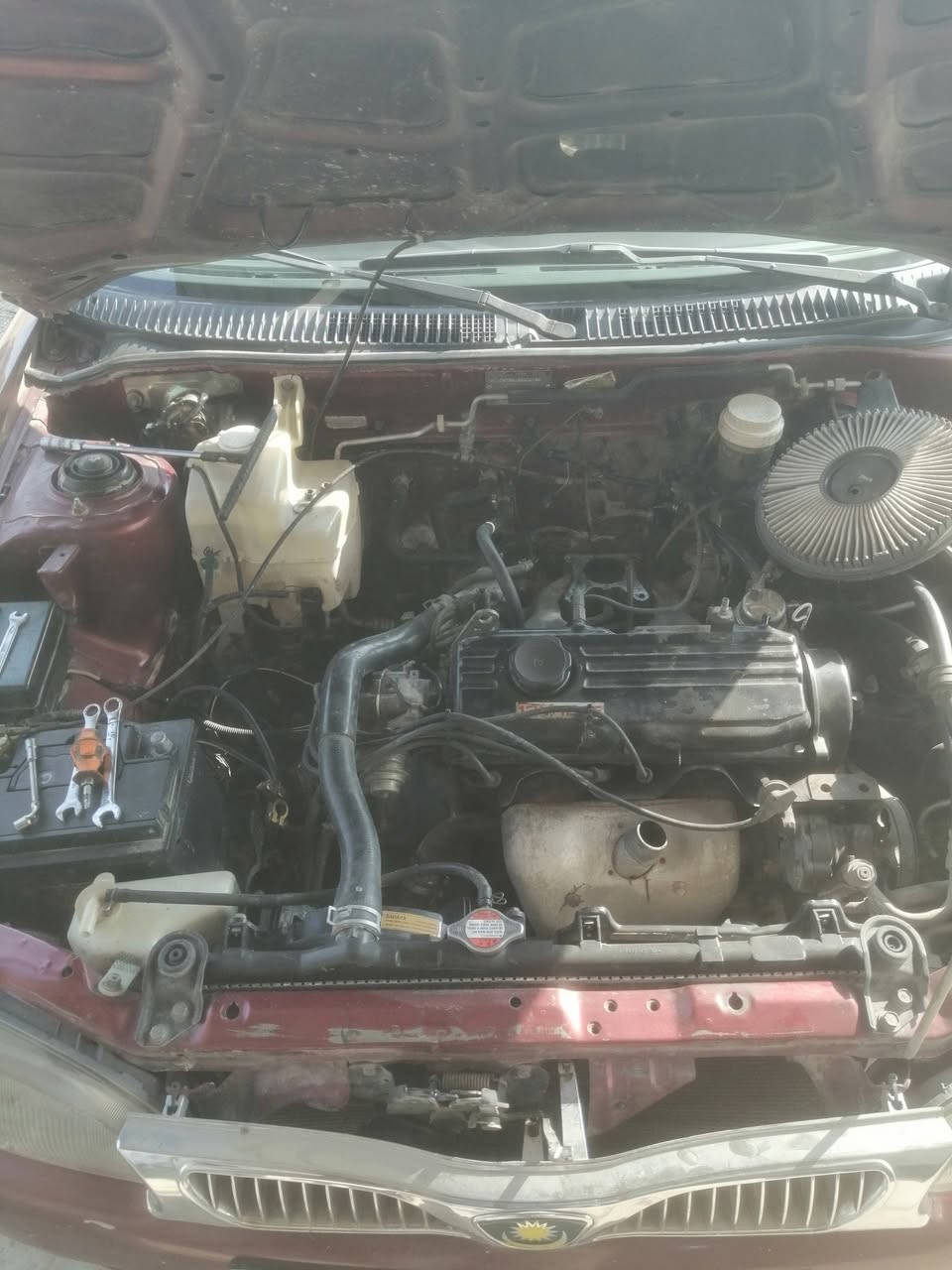 من اعمالنا اليوميه
بروتون ويرا 
مديل  2004
سحب مابيها +دخان اسود
صرف بانزين
الحمدلله تم ادامه السياره بالكامل
نار+وبانزين+ صوندات الهواء
وتقسيم الديلكو
وتبديل فلترالبانزين
تبديل فلترالشوته

 ***********

# توب كار لفحص وصيانه  السيارات 
 حله شارع 80جهه كربلاء_ _بعد الاستداره الاولى مقابيل اسواق سهرايه
***********
