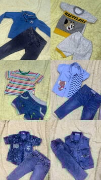 ١٠٠ قطعة • ملابس أطفال • عمر ١-٧ سنين