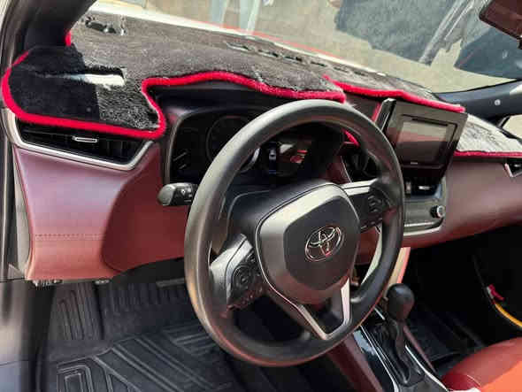 تويوتا كورلا كروز خليجي  شركة ساز هايبرد 2022
فول مواصفات   
مقاعد جلد لون مميز  ماروني + كهرباء كشافات اماميه حمالات سقف  دخول ذكي مري شفط …
فتحه سقف شاشه انضام ترحيب عن قرب 
نضام تحديد مسار ٤ دسك اريل نفكيشن تحكم مقود 4 جهات
عداد المسافه 37 الف رقم بصره  تحويل ثاني يوم كفالة عامه السعر 200 للاتصال. المكان ذي قار / الجبايش 

 ***********
