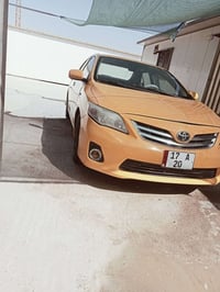 كورلا صفره رقم مثنى نكليزي مميز   موديل 2009 محدثه 13  صدر جديد   تاير...