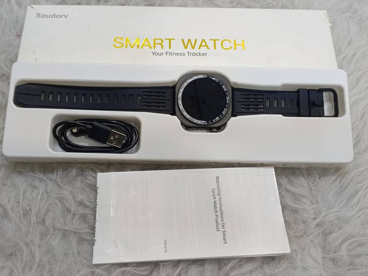 ساعة ذكية Soudorv Smart Watch (موديل Y10)
ساعة رياضية ممتازة متوافقة مع أجهزة الأندرويد والآيفون.
المواصفات الأساسية:

تدعم الفلاش .
شاشة دائرية ملونة وعالية الدقة تعمل باللمس بالكامل.
تدعم إجراء واستقبال المكالمات عبر البلوتوث واستقبال الإشعارات.
مستشعرات صحية: قياس نبضات القلب، نسبة الأكسجين في الدم، ومراقبة النوم.
تتبع الأنشطة الرياضية: حساب الخطوات، السعرات الحرارية، والمسافة.
بطارية قوية سعة 660 مللي أمبير تدوم لـ 15 يوم .
الملحقات:
 السير السيليكون الأسود الرياضي.
 واير شحن .

السعر 30 الف قفل .  الموصل حي الشيماء .


**إذا كنت صاحب هذا الإعلان وتريد حذفه لأي سبب، رجاءا أرسل رسالة إلى الدعم الفني**