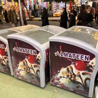 للبيع ٤ برادات   ٢ مجمدات ١ مجمدة ناقصه غاز فقط رفوف + سفينه للاستفسار...